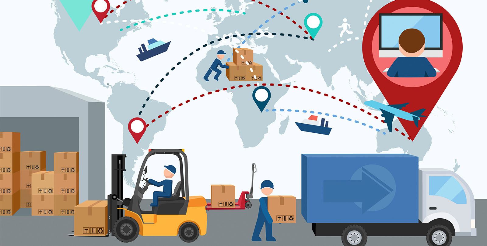 Giải pháp Quản Lý Logistics bằng Mã vạch / RFID 